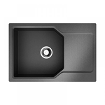 Превью картинка Гранитная мойка Omoikiri Yonaka 78-LB-BL Artgranit/черный #1