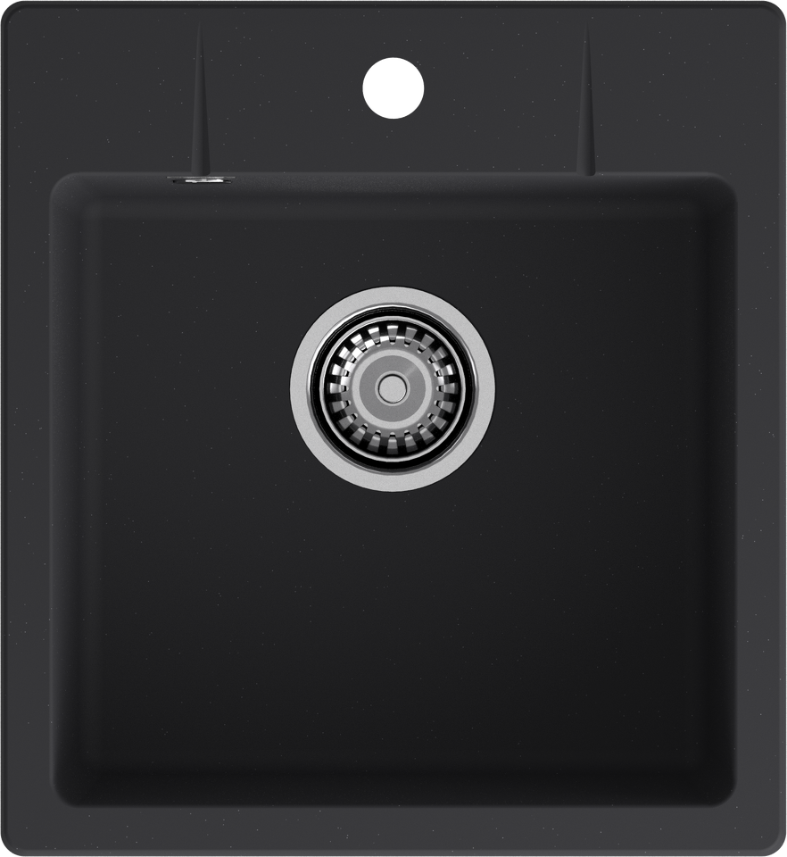 Фото Кварцевая мойка GranFest GF-URBAN 245 Черный