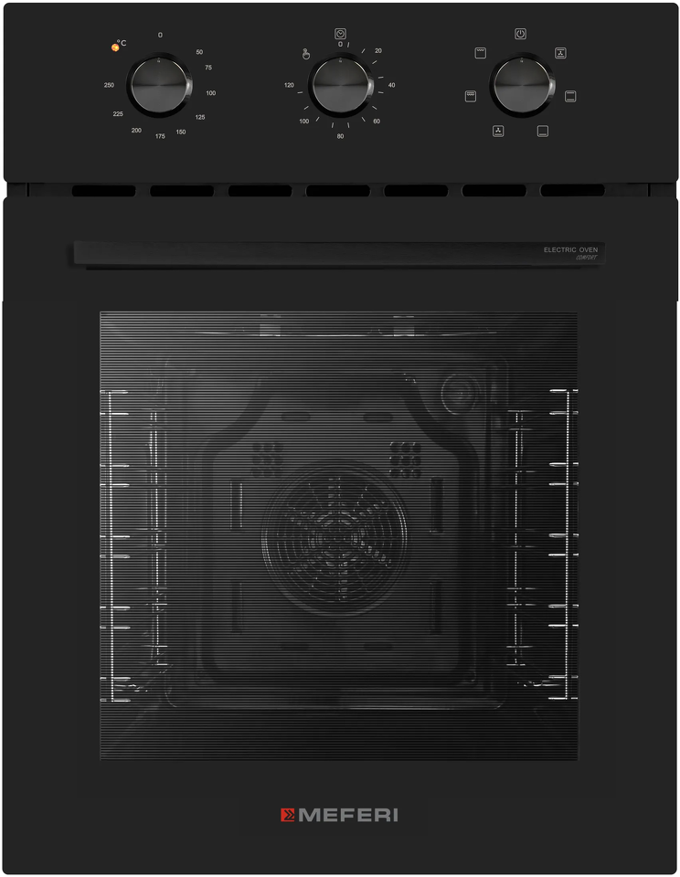 Фото Электрический духовой шкаф Meferi MEO457BK COMFORT