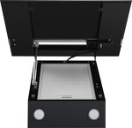 Превью картинка Наклонная вытяжка Maunfeld Bridge Line 60 черный\вставка сатин #3