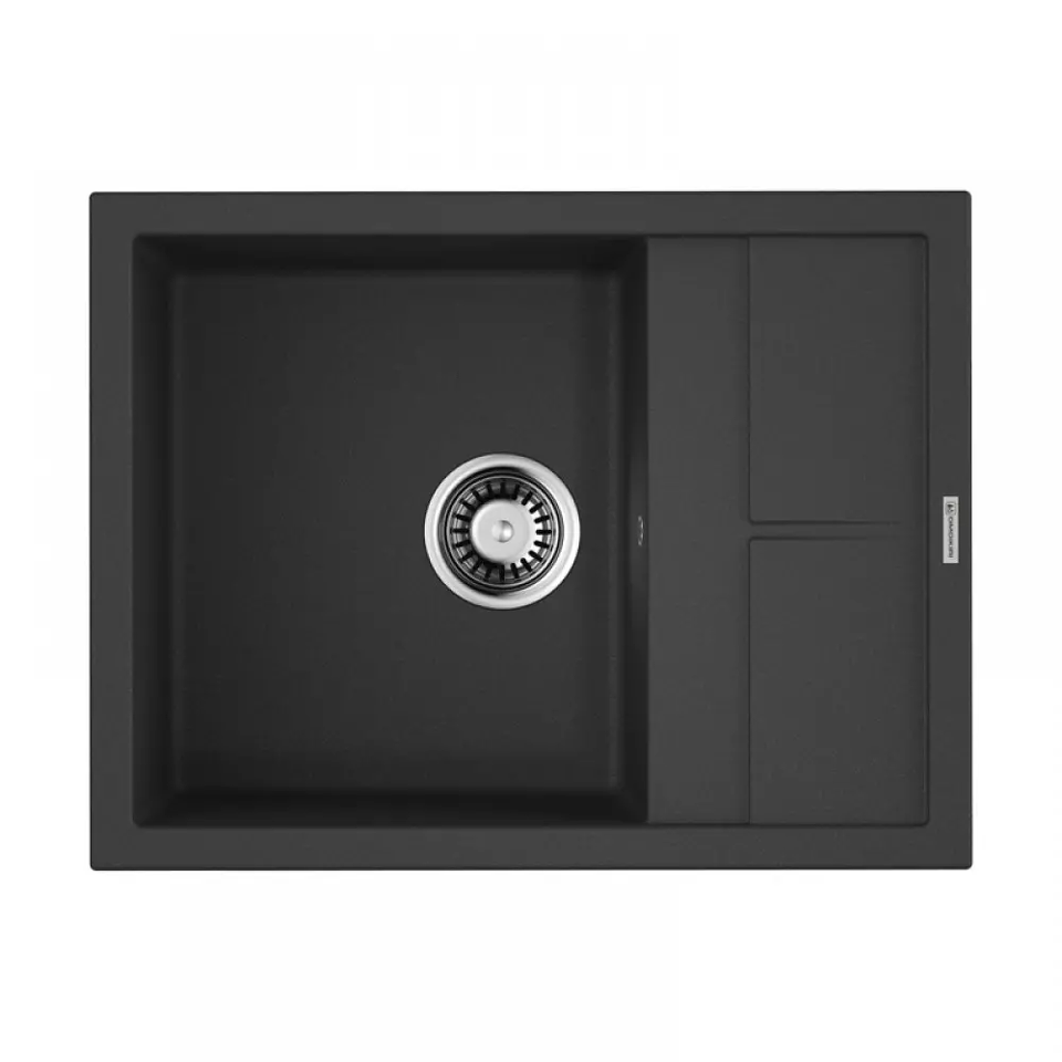 Фото Гранитная мойка Omoikiri Sumi 65-BL Tetogranit/черный