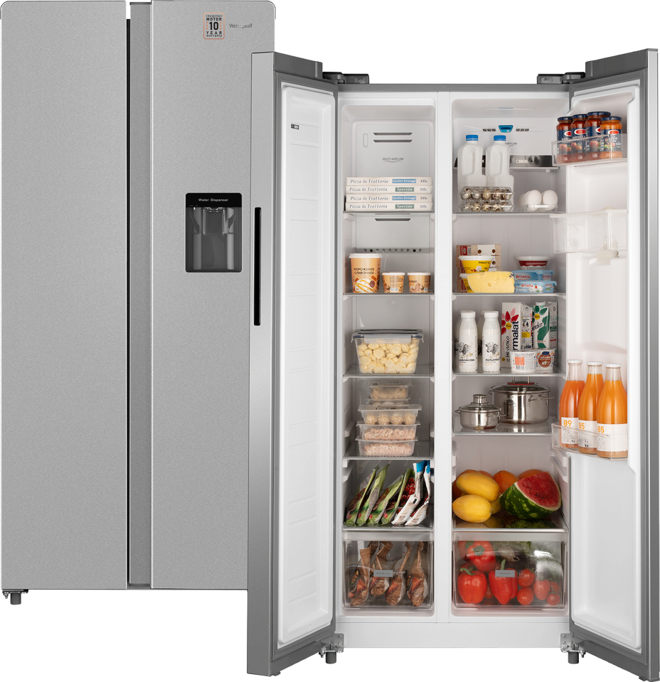 Фото  Холодильник side by side Weissgauff WSBS 600 X NoFrost Inverter Water Dispenser