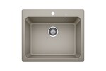 Превью картинка Гранитная мойка Blanсo NAYA 6 SILGRANIT серый беж #1