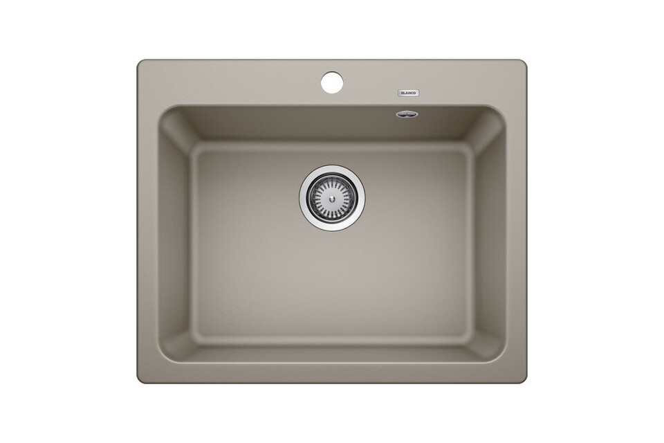 Фото Гранитная мойка Blanсo NAYA 6 SILGRANIT серый беж