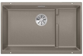 Картинка Blanсo SUBLINE 700-U Level SILGRANIT PuraDur серый беж с отв.арм. InFino