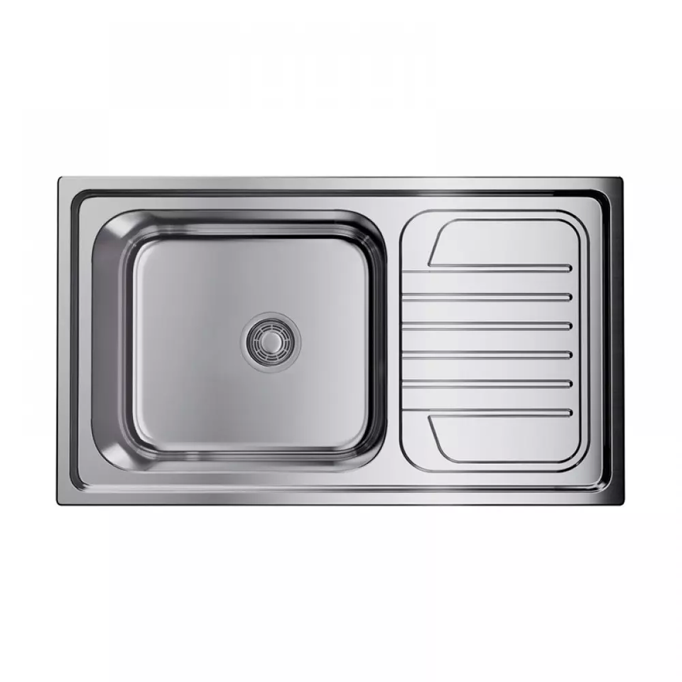 Фото Металлическая мойка Omoikiri Haruna 86-IN нерж. сталь/нержавеющая сталь