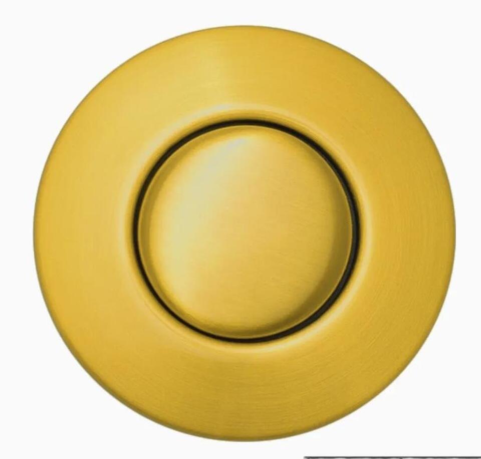 Фото Пневмокнопка для измельчителя BoneCrusher Кнопка ВКЛ/ВЫКЛ цвет блестящее золото