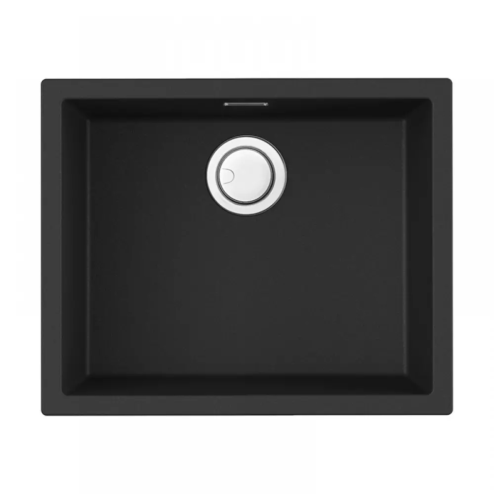 Фото Кварцевая мойка Omoikiri Yamakawa 55-U/I-GB Artceramic/графит