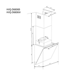Превью картинка Наклонная вытяжка Haier HVQ-D6606B #2