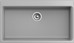 Превью картинка Кварцевая мойка Rivelato AXEL 90 1-чаша 870*520мм grigio metallizzato #1
