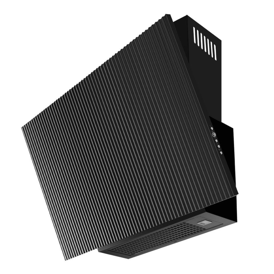 Фото Наклонная вытяжка Maunfeld FRANTA 90 Black/Anthracite