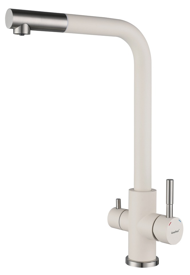 Фото Смеситель для кухни GranFest Z-5421 Белый