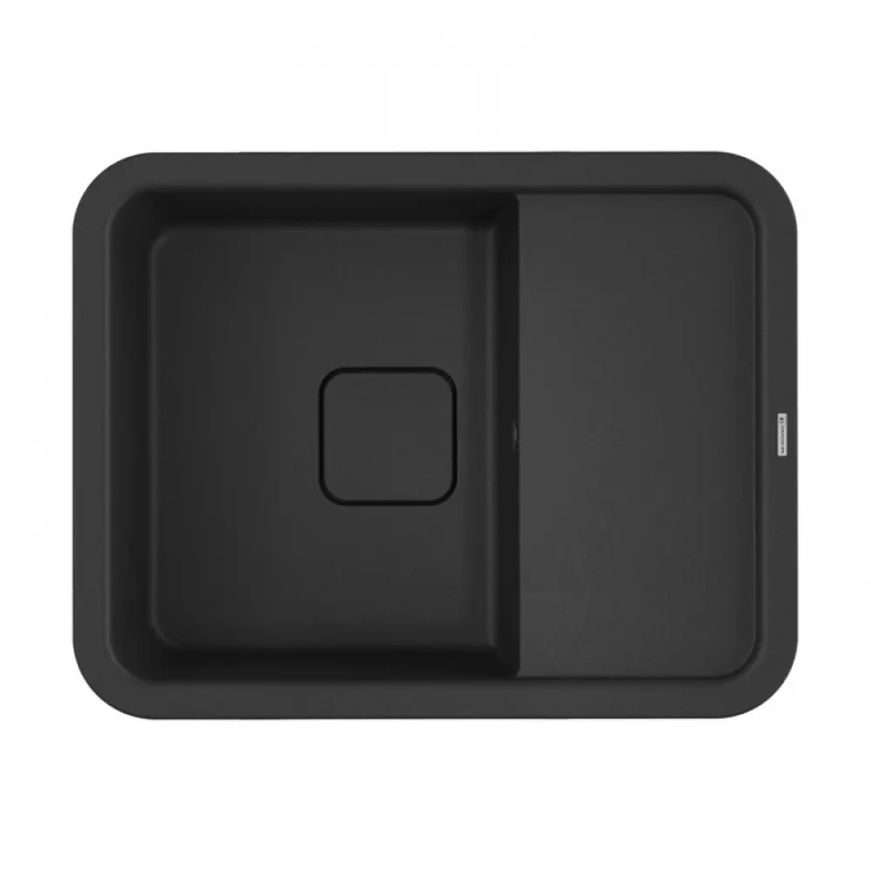 Фото Гранитная мойка Omoikiri Tasogare 65-BL Artgranit/черный