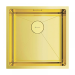 Превью картинка Металлическая мойка Omoikiri Taki 44-U/IF-LG нерж. сталь/светлое золото #1