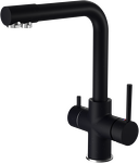 Превью картинка Смеситель для кухни GranFest Z-5423 Черный #1