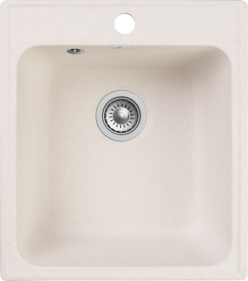 Фото Кварцевая мойка GranFest GF-QUARZ 17 Белый