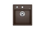 Превью картинка Гранитная мойка Blanсo DALAGO 5 SILGRANIT PuraDur кофе с клапаном-автоматом #1