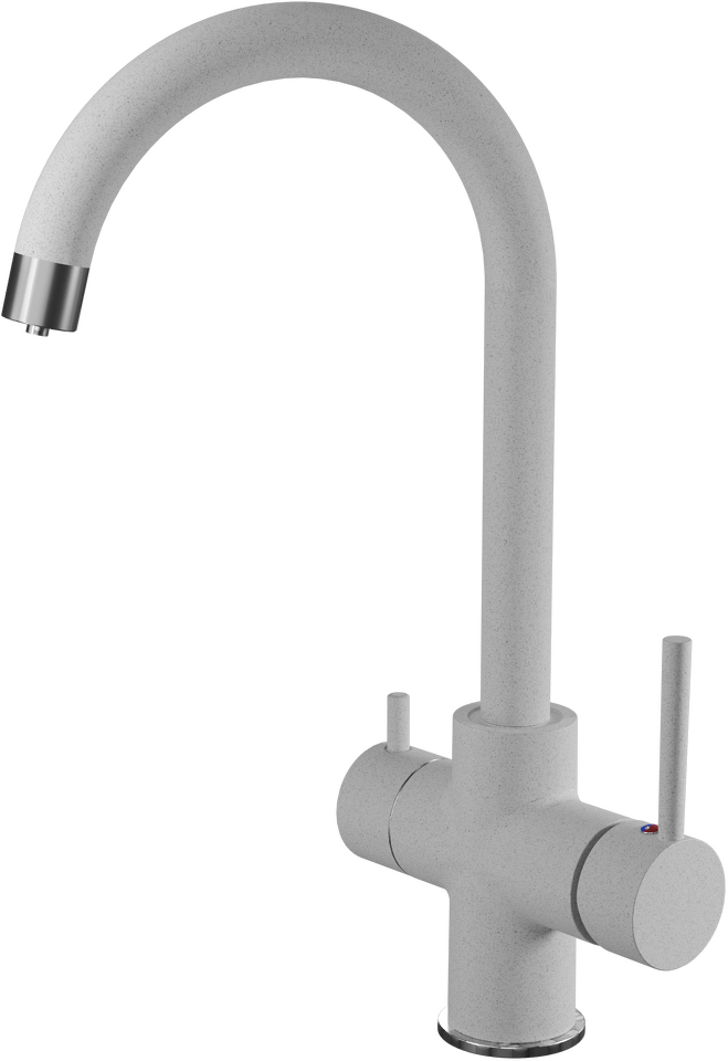 Фото Смеситель для кухни GranFest Z-5422 Серый