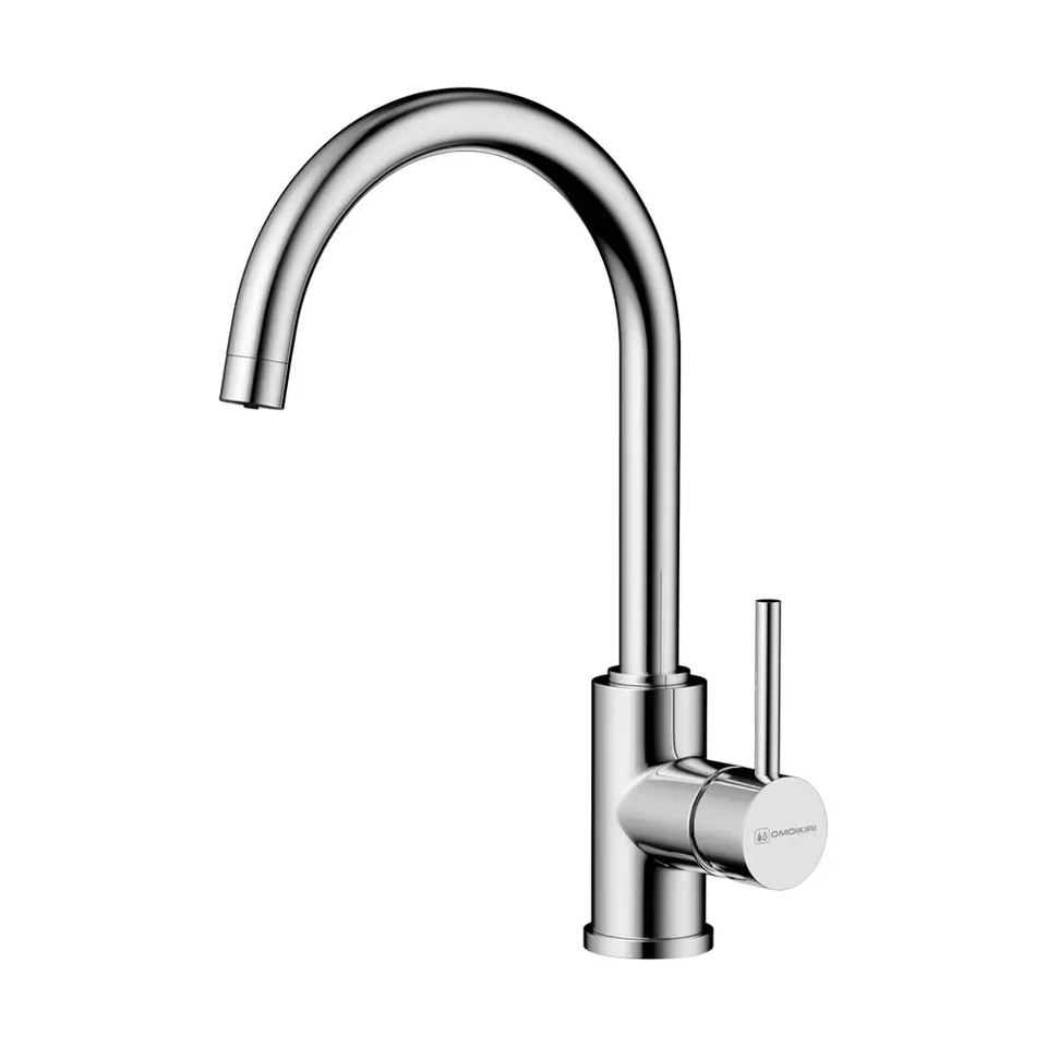 Фото Смеситель для кухни Omoikiri Shinagawa 2 Plus-C латунь/хром