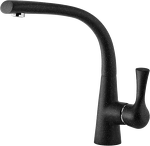 Превью картинка Смеситель для кухни GranFest 3723 Черный #1