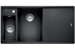 Превью картинка Гранитная мойка Blanсo BLANCO AXIA III 6 S антрацит чаша слева, доска стекло c кл.-авт. InFino® #1