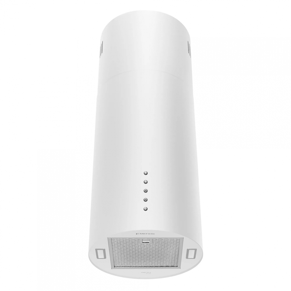 Фото Островная вытяжка Meferi TUBE35WH ISLA ULTRA