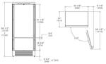 Превью картинка Встраиваемый холодильник с морозильной камерой Bertazzoni REF905BBRPTT #6