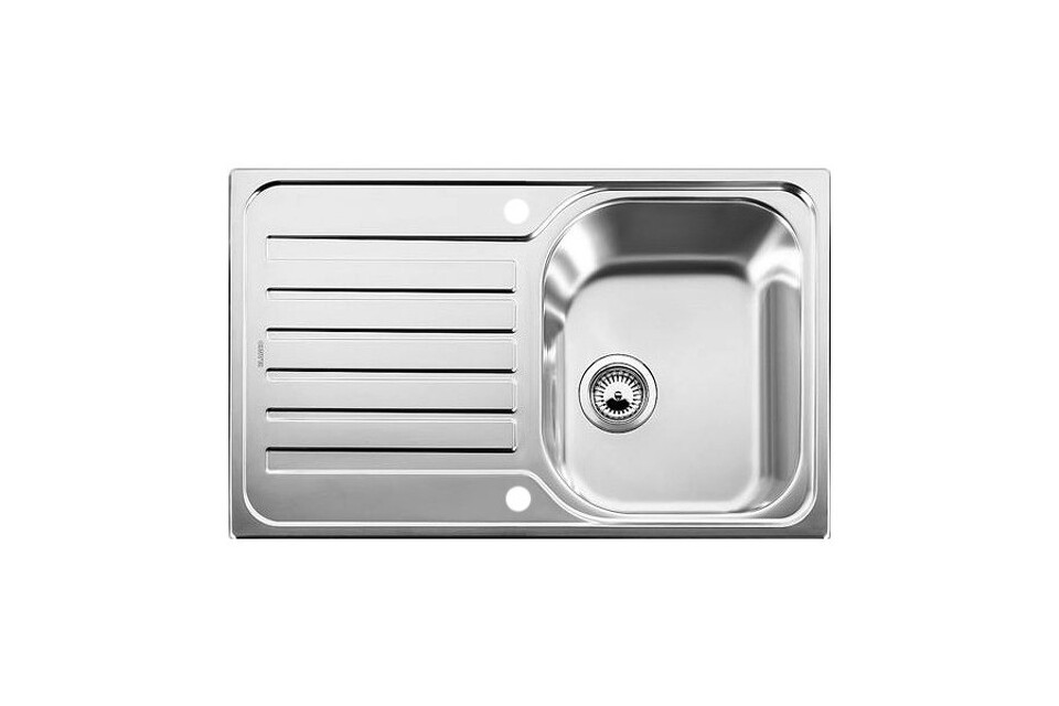 Фото Металлическая мойка Blanсo LANTOS 45S-IF Compact нерж. сталь, с клапаном-автоматом