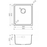 Превью картинка Металлическая мойка Omoikiri Tadzava 38-U/I-IN нерж. сталь/нержавеющая сталь #2