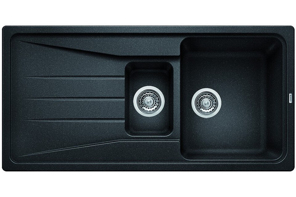 Фото Гранитная мойка Blanсo SONA 6S SILGRANIT PuraDur антрацит