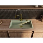 Превью картинка Omoikiri Kitagawa 86-LB-AZ Artceramic/azur blue #3