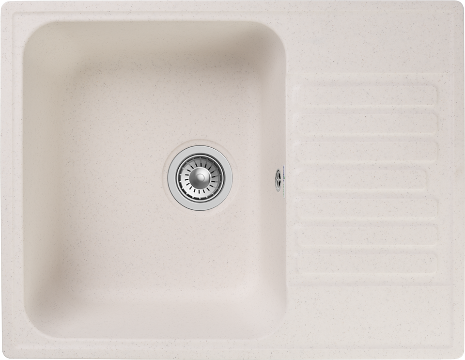 Фото Кварцевая мойка GranFest GF-QUARZ 13 Белый