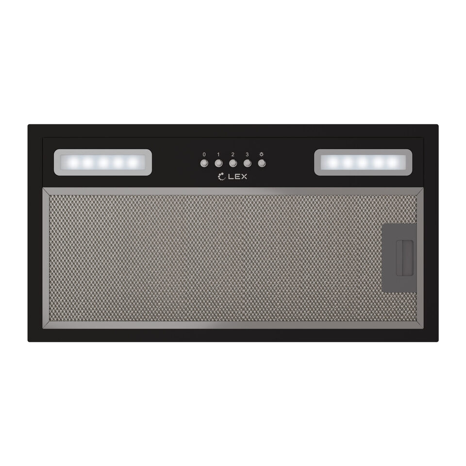 Фото Полновстраиваемая вытяжка Lex HYPER 600 Light BL воздухоочиститель