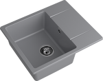 Превью картинка Кварцевая мойка GranFest GF-URBAN 258L Темно-серый #2