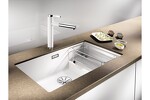 Превью картинка Гранитная мойка Blanсo SUBLINE 700-U Level SILGRANIT PuraDur белый с отв.арм. InFino #2