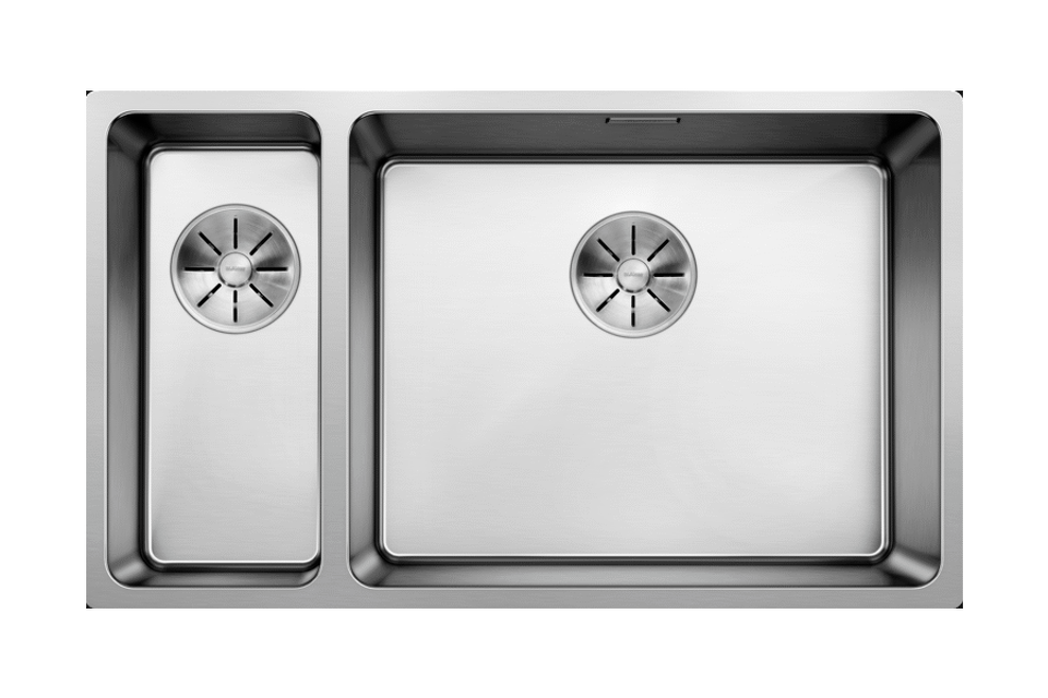 Фото Металлическая мойка Blanсo ANDANO 500/180-U нерж.сталь полированная с отв. арм. InFino, правая