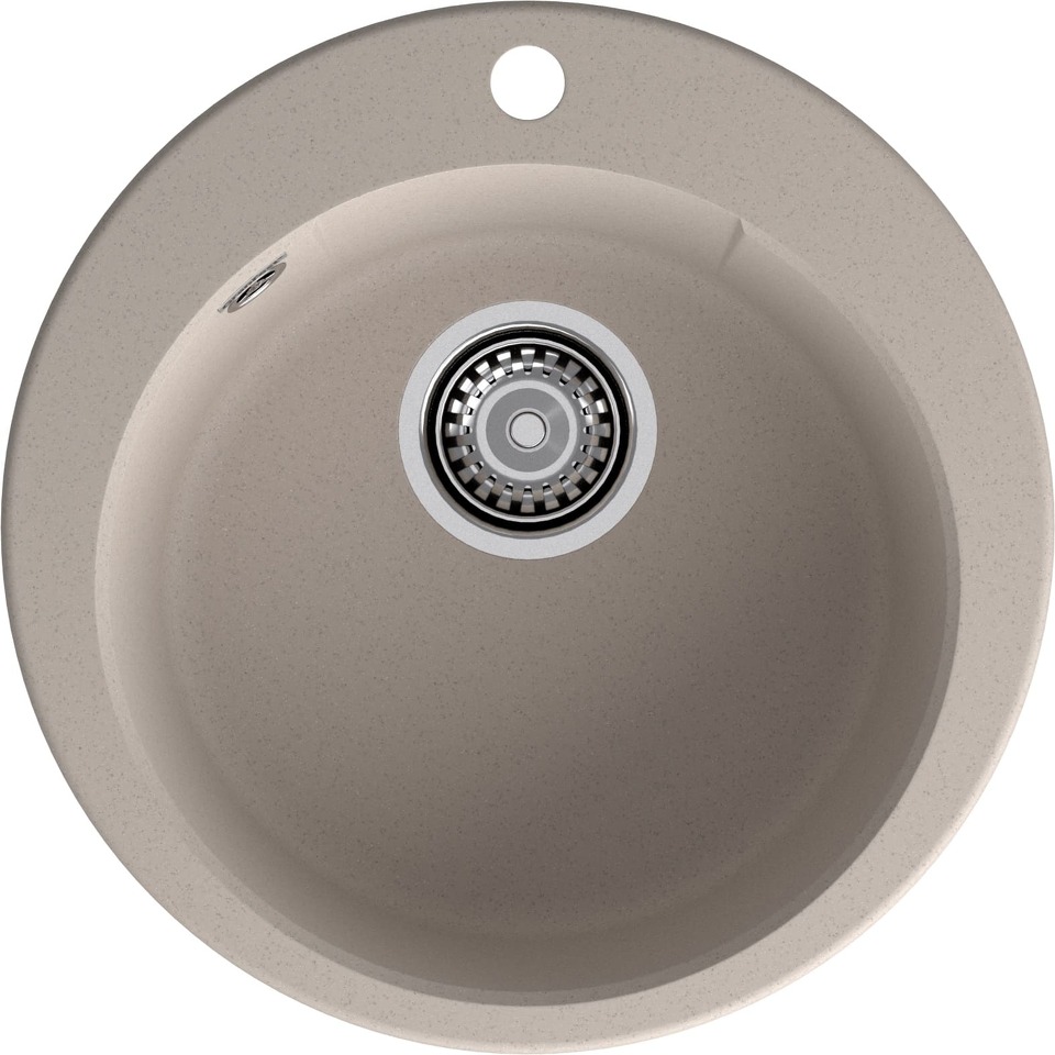 Фото Кварцевая мойка GranFest GF-URBAN 649 Песочный