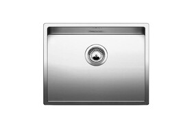 Картинка Blanсo CLARON 550-U нерж.сталь зеркальная полировка с отв. арм. InFino