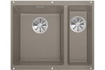 Превью картинка Гранитная мойка Blanсo SUBLINE 340/160-U SILGRANIT PuraDur серый беж (чаша слева) с отв.арм. InFino #1