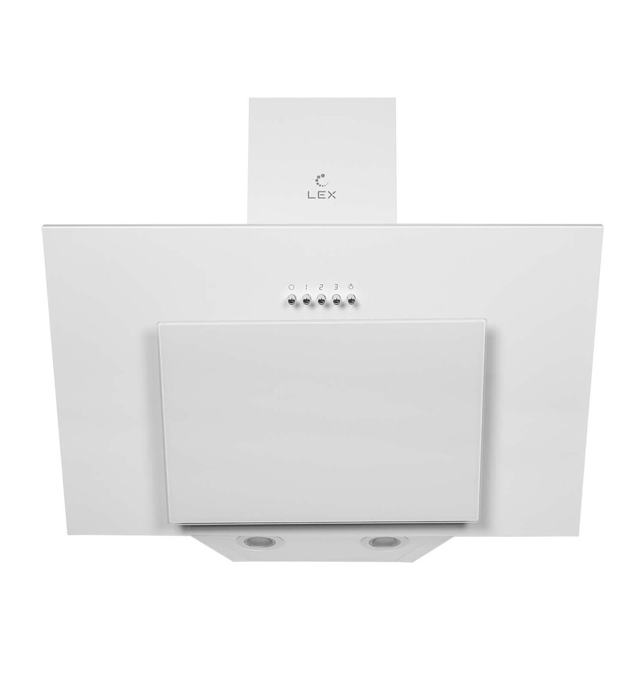 Фото Наклонная вытяжка Lex Mira 500 White