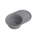 Превью картинка Кварцевая мойка Lex COMO 740 DEEP GREY кварцевая мойка #2