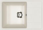 Превью картинка Гранитная мойка Weissgauff WG 60001 Classic White #1