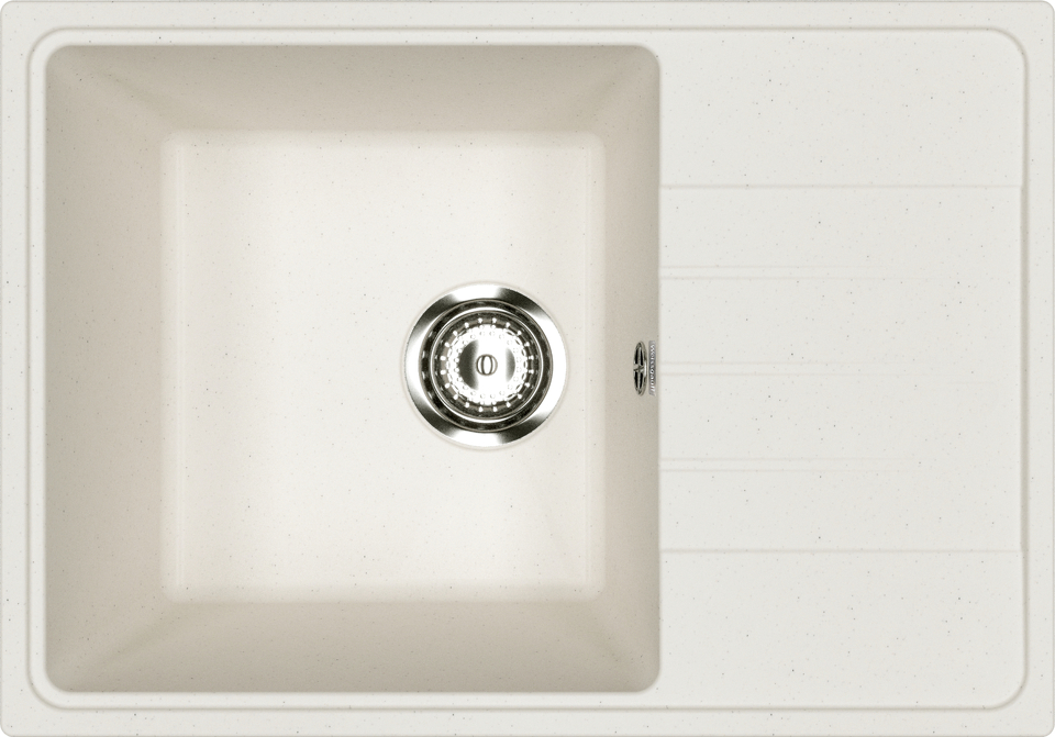 Фото Гранитная мойка Weissgauff WG 60001 Classic White