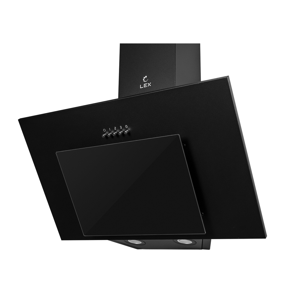 Фото Наклонная вытяжка Lex MIRA 500 BLACK воздухоочиститель
