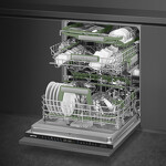 Превью картинка Посудомоечная машина 60см встраиваемая Smeg STL7322BQL #3