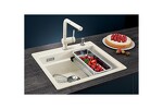 Превью картинка Гранитная мойка Blanсo ETAGON 6 керамика PuraPlus глянцевый белый #3