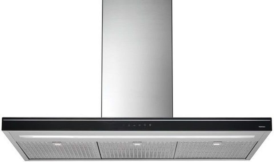 Фото Островная вытяжка Falmec LUCE ISOLA GLASS BLACK 90cm