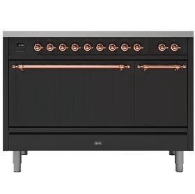 Картинка ILVE P127DQNE3/MGP матовый графит (фурн. медь)