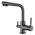 Превью картинка Смеситель для кухни EMAR ECB - 3003N PVD dark #1