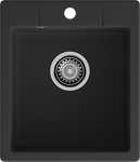 Превью картинка Кварцевая мойка GranFest GF-URBAN 242 Черный #1